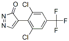 2,6-Dichloro-4-trifluoromethylphenyl-pyrazolone Structure