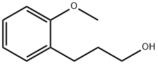 3-(2-METHOXY-PHENYL)-PROPAN-1-OL 구조식 이미지
