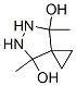 5,6-Diazaspiro[2.4]heptane-4,7-diol,  4,7-dimethyl- Structure