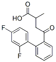 4-(2',4'-Difluorobiphenylyl)-2-methyl-4-oxobutanoic acid 구조식 이미지