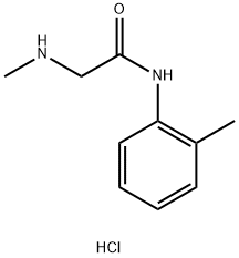 2-(Methylamino)-N-(2-methylphenyl)acetamidehydrochloride Structure