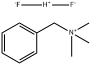 benzyltrimethylammonium hydrogen difluoride Structure