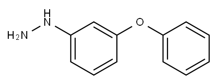 (3-PHENOXY-PHENYL)-HYDRAZINE Structure