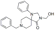 8-benzyl-3-(hydroxymethyl)-1-phenyl-1,3,8-triazaspiro[4,5]decan-4-one Structure