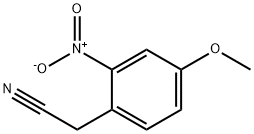 (4-METHOXY-2-NITROPHENYL)ACETONITRILE Structure