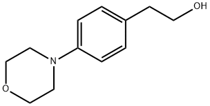 2-(4-모르폴리노페닐)에탄올 구조식 이미지