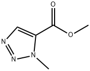 1H-1,2,3-Triazole-5-carboxylicacid,1-methyl-,methylester(9CI) 구조식 이미지