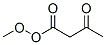 Butaneperoxoic acid, 3-oxo-, methyl ester (9CI) Structure