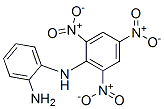 N-(2,4,6-트리니트로페닐)-O-페닐렌디아민 구조식 이미지