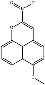 6-메톡시-2-니트로나프토(1,8-bc)피란 구조식 이미지