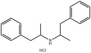 α,α'-DiMethyldiphenethylaMine Hydrochloride Structure