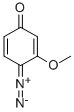 4-diazo-3-methoxy-2,5-cyclohexadien-1-one Structure