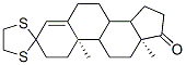 (10R,13S)-10,13-DIMETHYL-1,6,7,8,9,10,11,12,13,14,15,16-DODECAHYDROSPIRO[CYCLOPENTA[A]PHENANTHRENE-3,2'-[1,3]DITHIOLAN]-17(2H)-ONE 구조식 이미지