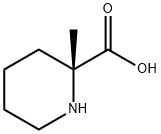 2-Piperidinecarboxylicacid,2-methyl-,(R)-(9CI) Structure