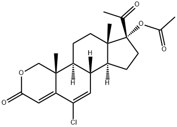 osaterone acetate Structure