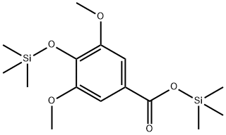 Trimethylsilyl 3,5-dimethoxy-4-(trimethylsilyloxy)benzoate Structure