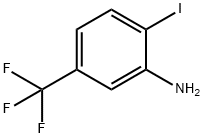 3-Amino-4-iodobenzotrifluoride 구조식 이미지