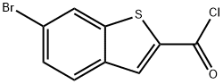6-브로모-1-벤조티오펜-2-카르보닐클로라이드 구조식 이미지