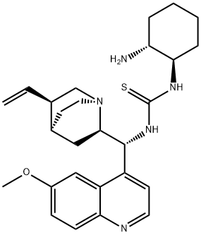 N-[(1R,2R)-2-aMinocyclohexyl]-N'-[(9R)-6'-Methoxycinchonan-9-yl]- thiourea 구조식 이미지