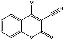 4-HYDROXY-2-OXO-2H-CHROMENE-3-CARBONITRILE Structure