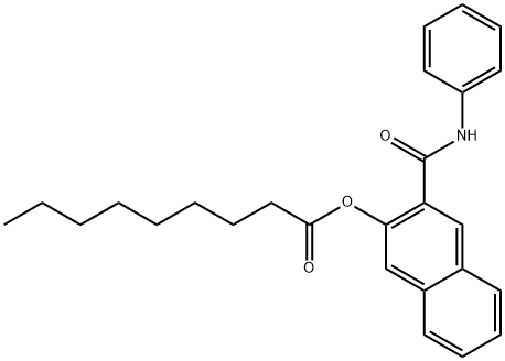 NAPHTHOL AS NONANOATE Structure