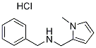 Benzyl-(1-methyl-1H-pyrrol-2-ylmethyl)-aminehydrochloride Structure