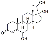 6,17,20-trihydroxypregn-4-ene-3-one Structure