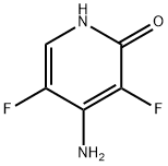 2(1H)-Pyridinone,4-amino-3,5-difluoro-(9CI) 구조식 이미지