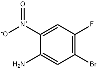 5-브로모-4-플루오로-2-니트로아닐린 구조식 이미지