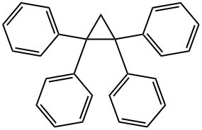 1,1′,1",1"'-(1,2-시클로프로판디일리덴)테트라키스벤젠 구조식 이미지