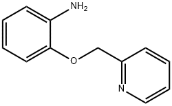 2-(pyridin-2-ylmethoxy)aniline Structure