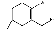 1-broMo-2-(broMoMethyl)-4,4-diMethylcyclohex-1-ene 구조식 이미지