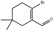 2-BroMo-5,5-디메틸사이클로헥스-1-엔카브알데히드 구조식 이미지