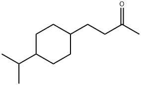 4-(4-propan-2-ylcyclohexyl)butan-2-one Structure