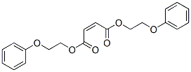 (Z)-2-부텐이산비스(2-페녹시에틸)에스테르 구조식 이미지