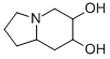 OCTAHYDRO-INDOLIZINE-6,7-DIOL Structure