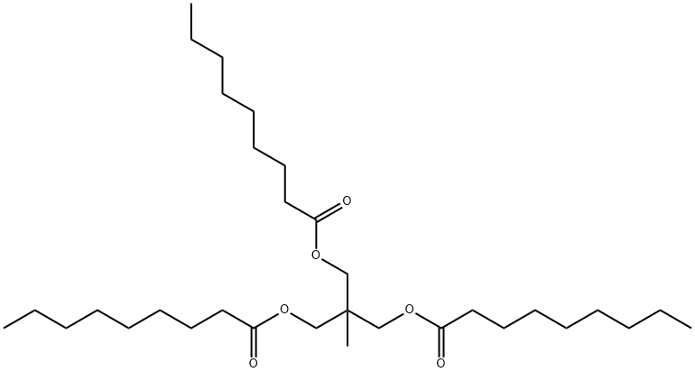 2-methyl-2-[[(1-oxononyl)oxy]methyl]propane-1,3-diyl dinonan-1-oate Structure