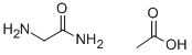 GLYCINE AMIDE ACETATE 구조식 이미지