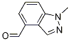 1-Methyl-1H-indazole-4-carboxaldehyde Structure