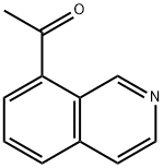 1-(Isoquinolin-8-yl)ethanone Structure