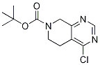 tert-Butyl4-chloro-5,6-dihydropyrido[3,4-d]pyriMidine-7(8H)-carboxylate Structure