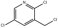 2,5-Dichloro-3-(chloromethyl)pyridine Structure