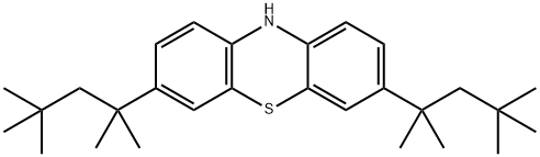 3,7-bis(1,1,3,3-tetramethylbutyl)-10H-phenothiazine Structure