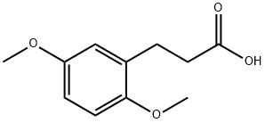 3 - (2,5-диметоксифенил) пропионовой кислоты структурированное изображение