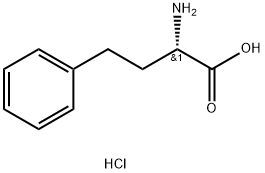 L-Homophenylalanine hydrochloride 구조식 이미지
