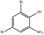 2-Amino-4,6-dibromophenol Structure