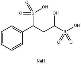 1-Hydroxy-3-phenyl-1,3-propanedisulfonic acid disodium salt 구조식 이미지