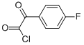 벤젠아세틸클로라이드,4-플루오로-알파-옥소-(9CI) 구조식 이미지