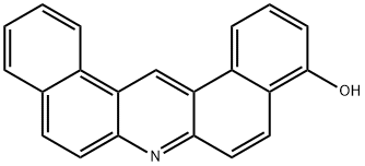 4-Hydroxydibenz(a,j)acridine Structure