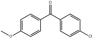 4-chloro-4'-methoxybenzophenone Structure
